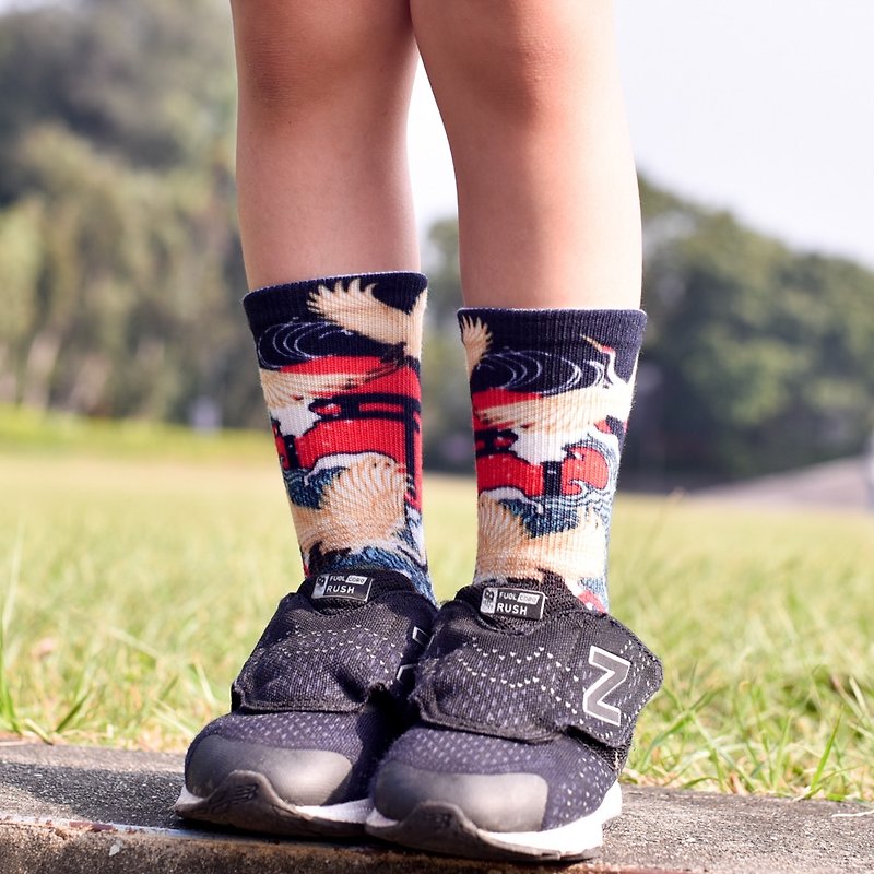 【小创袜】小童袜 - 鹤岁 - 袜子 - 环保材料 