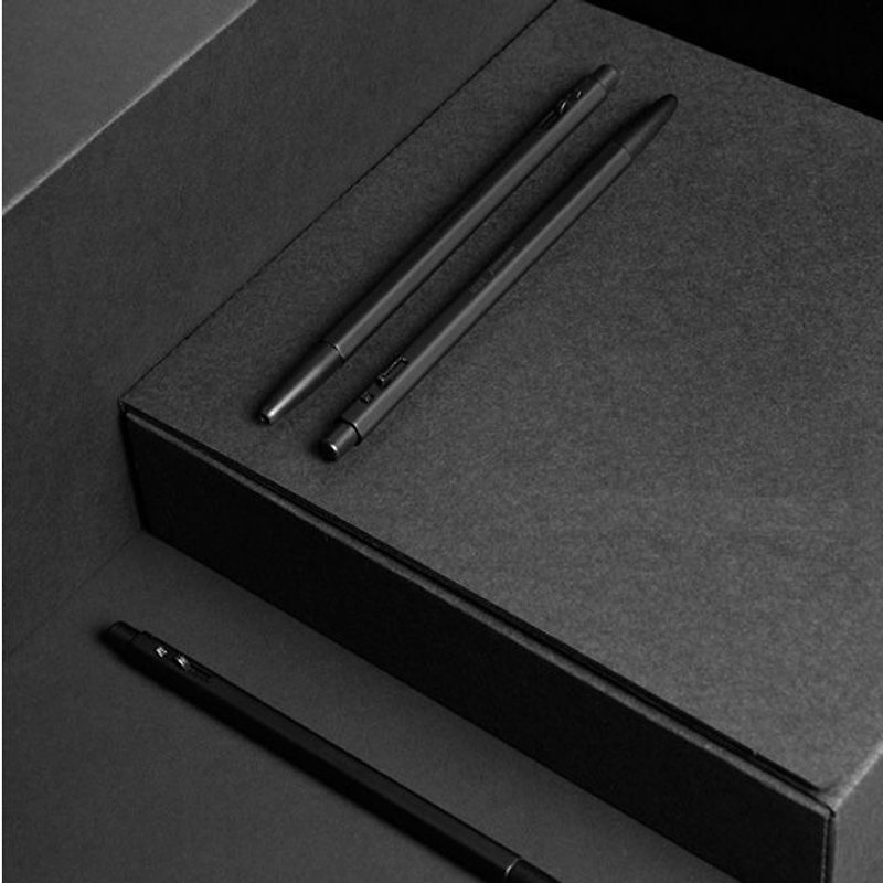 最后2个-限量版-153复刻版极简金属典藏笔-尊爵黑,MNM24929 - 圆珠笔/中性笔 - 纸 黑色