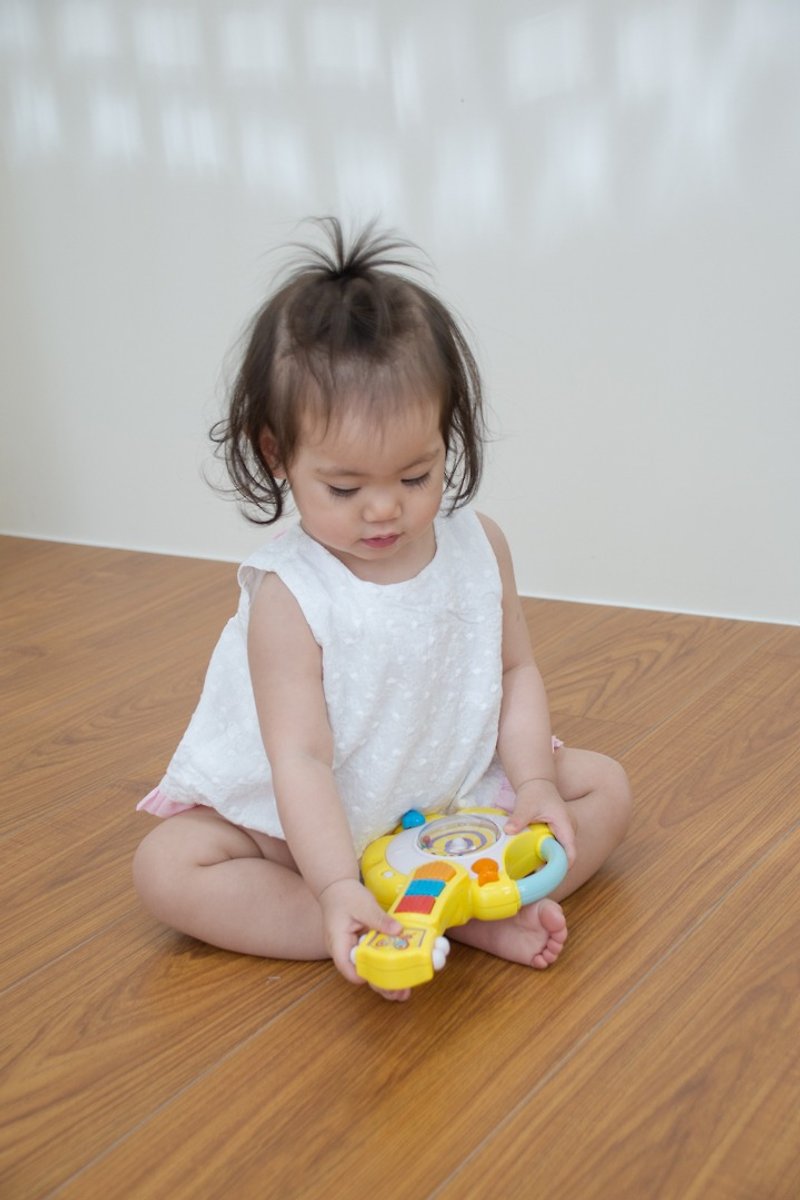 宝宝欢乐小乐器(吉他) | (附游戏书+礼盒包装) 儿童节礼物 - 玩具/玩偶 - 塑料 黄色