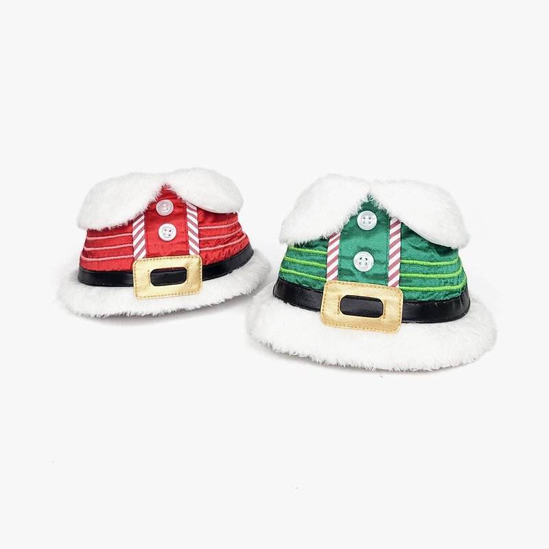 【MOMOJI】宠物节日围兜 - Saint Nicholas - 衣/帽 - 聚酯纤维 多色