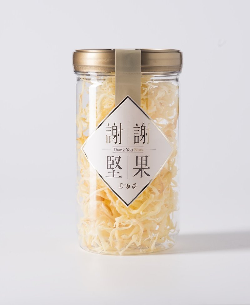 【奶酪丝】(密封罐)(严选素食零嘴)(浓郁不死咸美味又健康)(奶素) - 零食/点心 - 塑料 金色