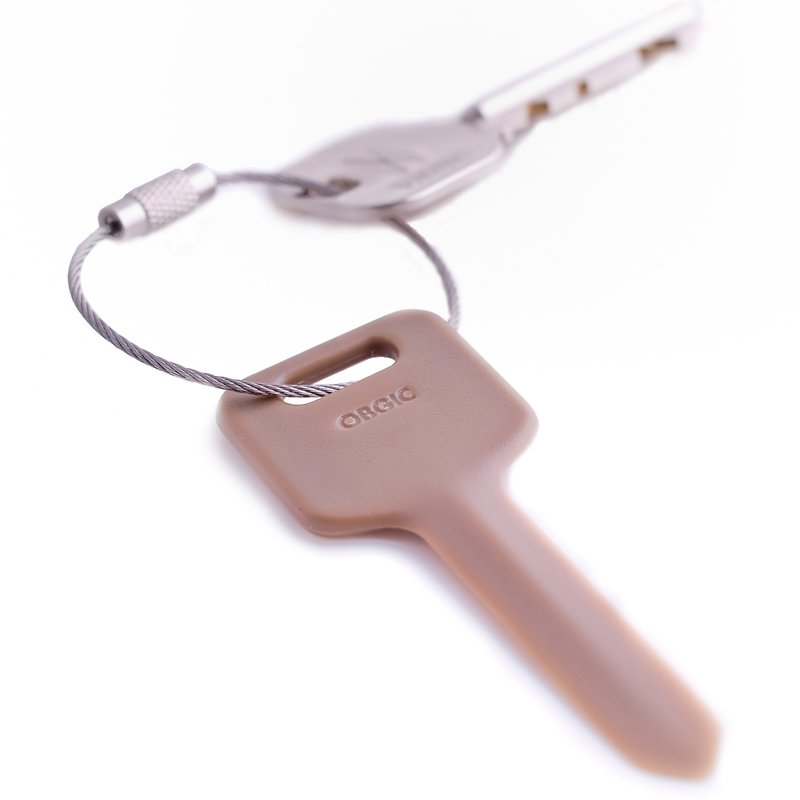 匙上开信刀 * 香港设计 * 实用 * 小礼物 * - 钥匙链/钥匙包 - 塑料 灰色