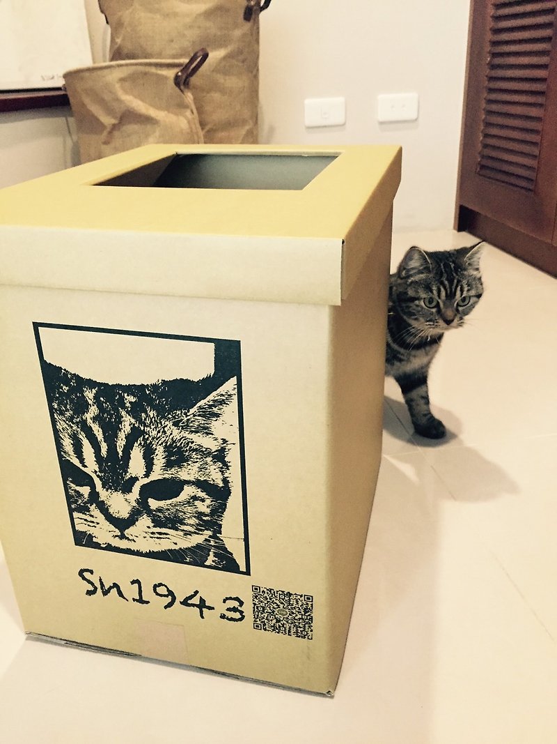 猫猫免洗便便箱  猫砂盆 掰掰 - 其他 - 纸 