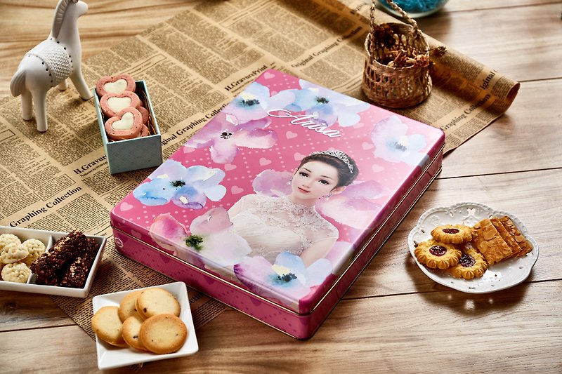 亚里莎喜饼 #2号时尚礼盒 - 蛋糕/甜点 - 纸 粉红色