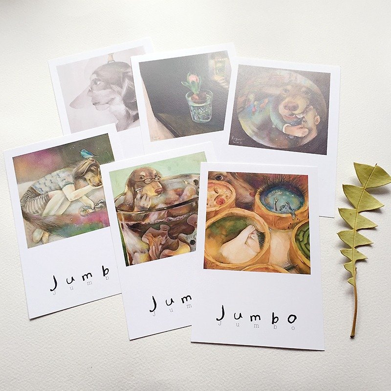 Jumbo明信片(优惠组六张) - 卡片/明信片 - 纸 