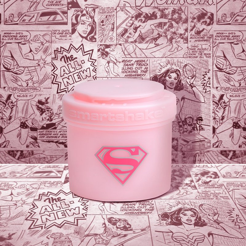 【Smartshake】DC英雄系列 Revive Storage 营养品/乳清两用粉剂 - 收纳用品 - 塑料 