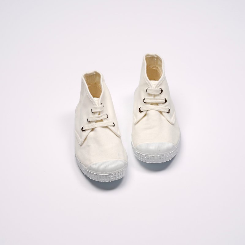 西班牙帆布鞋 CIENTA 60997 05 白色 经典布料 童鞋 Chukka - 童装鞋 - 棉．麻 白色