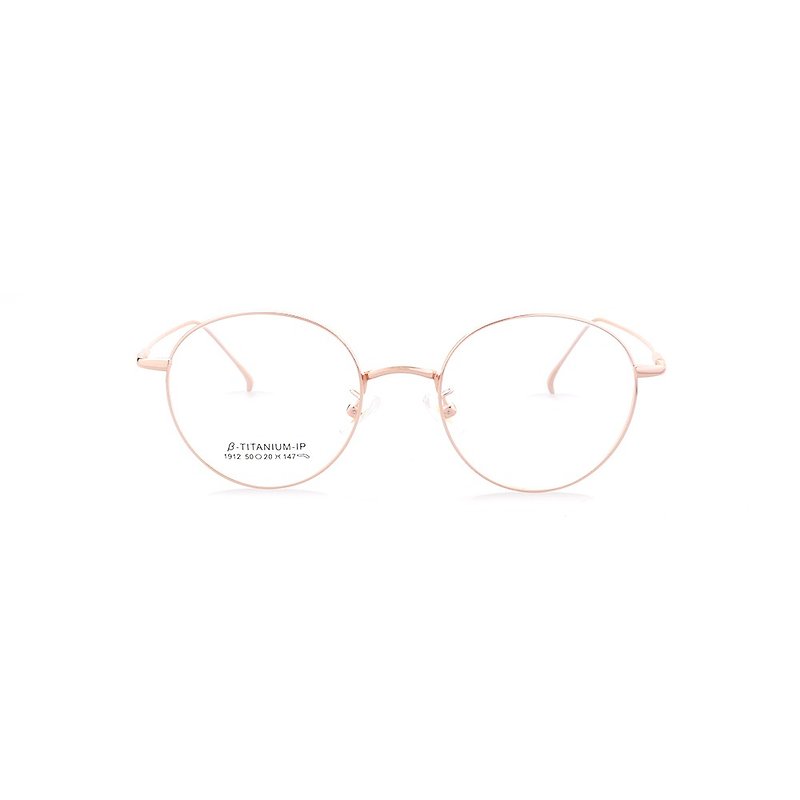 日本钛丝眼镜│文青丝玫金-【新款尝鲜价】 - 眼镜/眼镜框 - 贵金属 粉红色