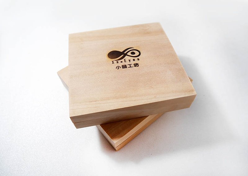 活字模 收纳盒 收藏盒 木制 工具箱 磁吸 收纳 轻巧 方便 好携带 一手掌握全文字 - 收纳用品 - 木头 咖啡色