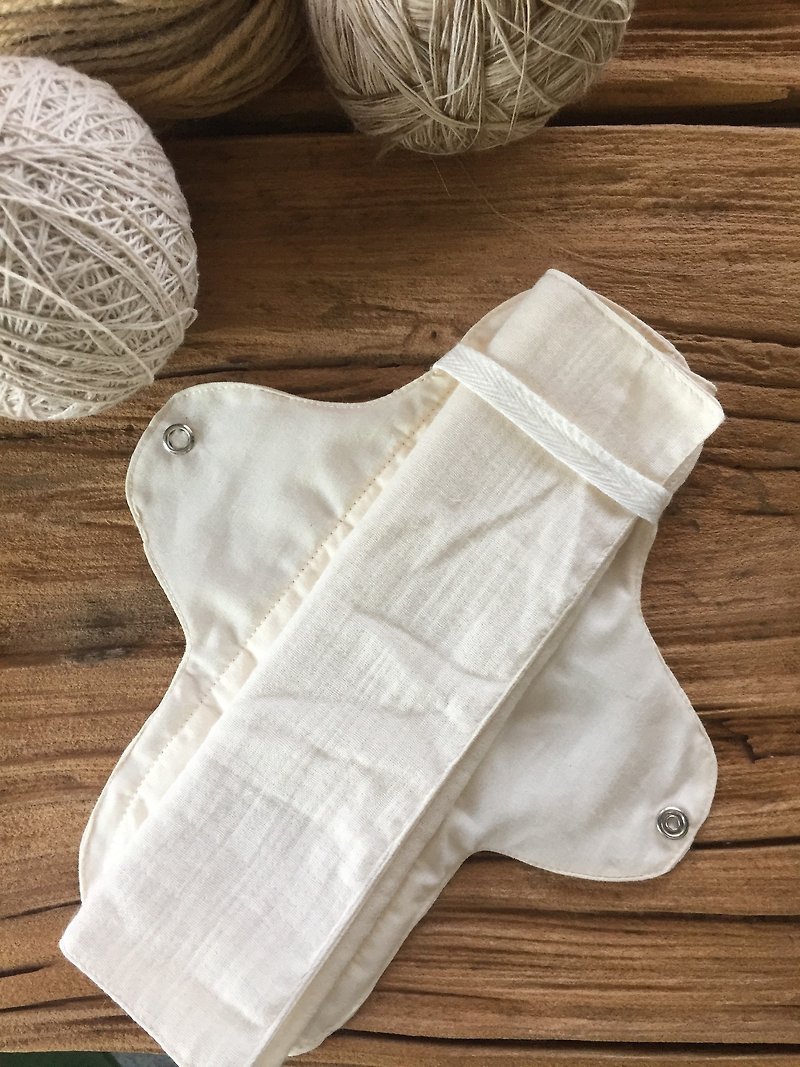 Organic 有机布卫生棉系列 两面吸收方巾替换垫 - 其他 - 棉．麻 白色
