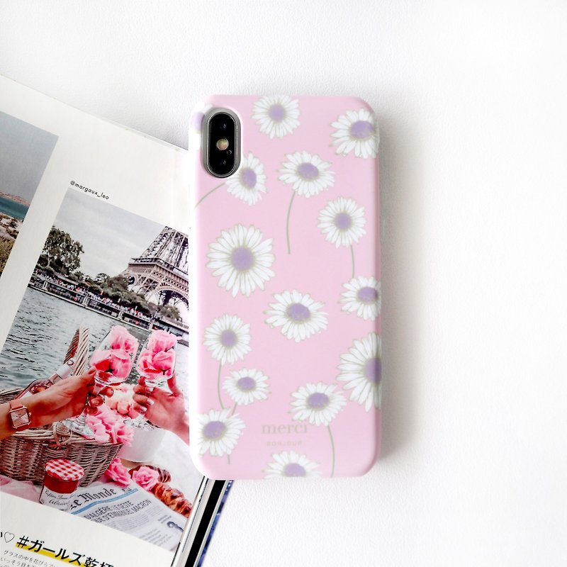 粉粉小甜菊手机壳 - 手机壳/手机套 - 塑料 粉红色