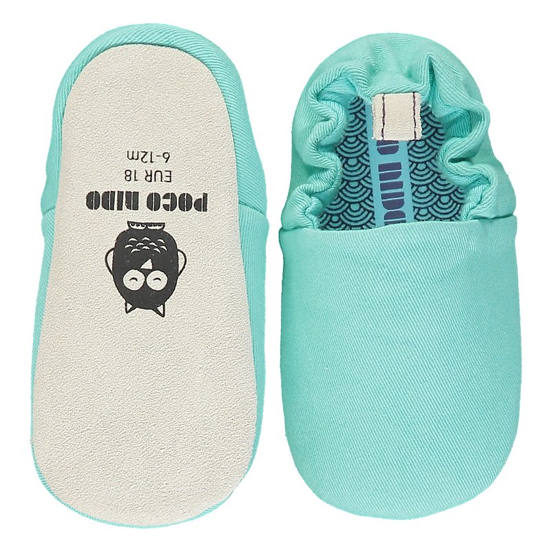 Poco Nido (英国) 婴儿 BB鞋 学行/学步鞋仔 -  净色 桉树 蓝色