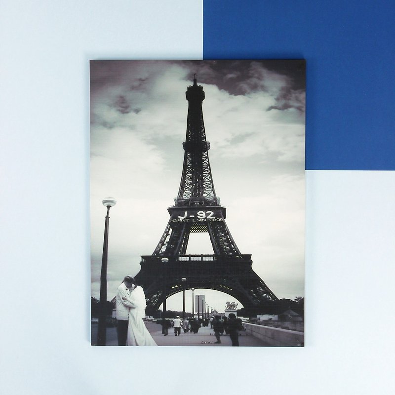 HomePlus 英伦无框画 巴黎铁塔 40x30cm 室内设计 布置 创意 小物 杂货 家居 装潢 饰品 装饰 - 海报/装饰画/版画 - 木头 多色