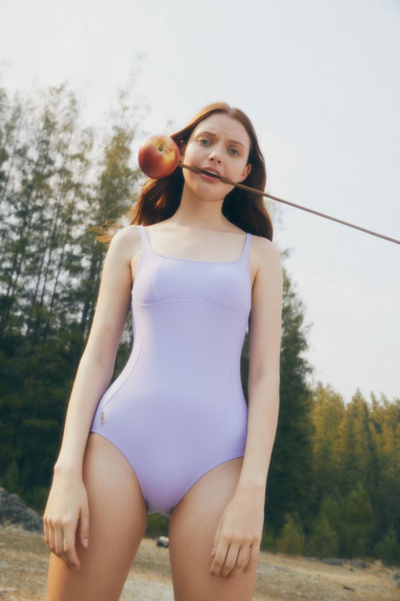 Aprilpoolday Swimwear / NUMBER SEVEN / Violet / S - 女装泳衣/比基尼 - 其他材质 紫色