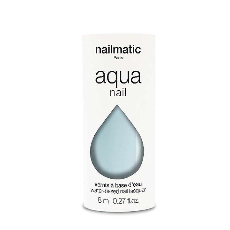 Nailmatic 水系列经典指甲油 - Aoko 天空蓝 - 指甲油/指甲贴 - 树脂 