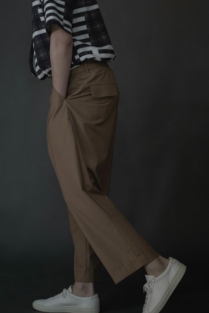 Soft Tailored Pants | Camel