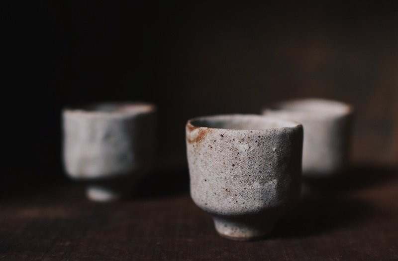 张仲禹 小茶杯 - 茶具/茶杯 - 陶 灰色
