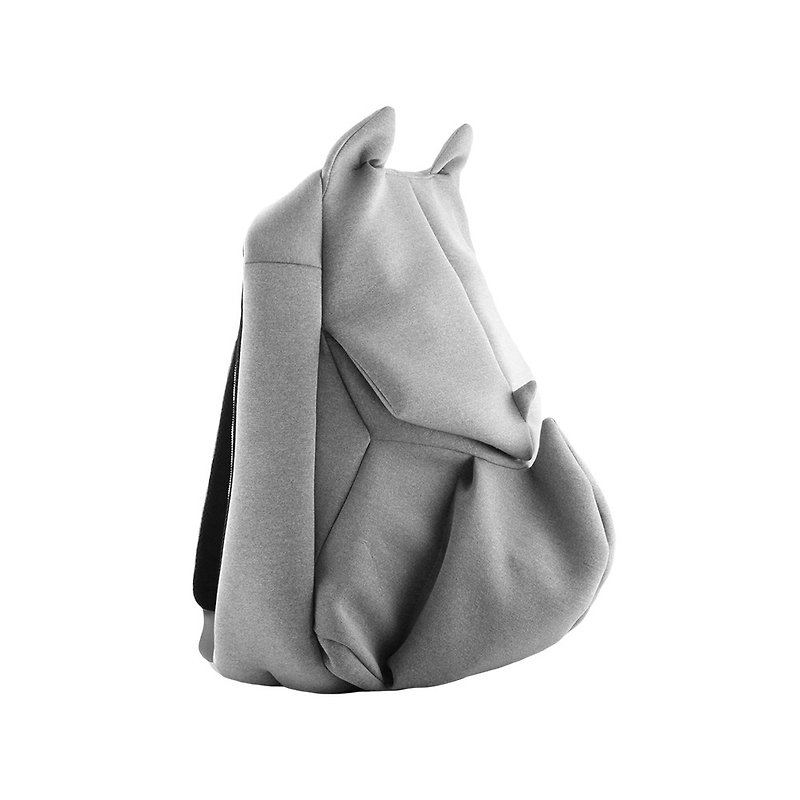 ORIBAGU 折纸包_灰犀牛 后背包 (小) - 后背包/双肩包 - 其他材质 灰色