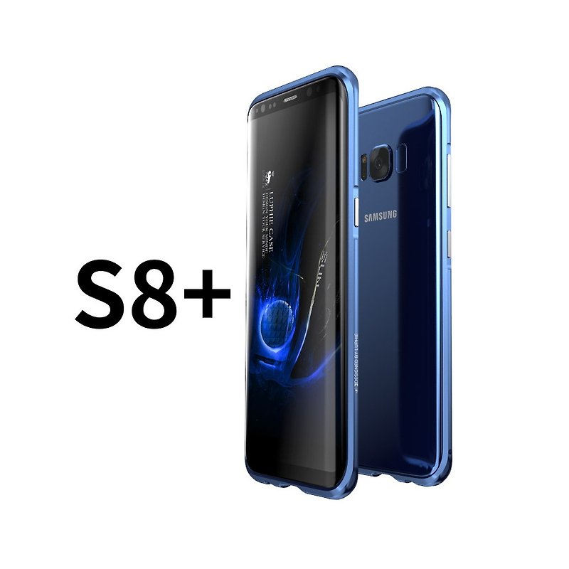 SAMSUNG S8 Plus 铝镁合金 防摔金属边框 手机壳 保护壳 - 珊瑚蓝 - 手机壳/手机套 - 其他金属 蓝色
