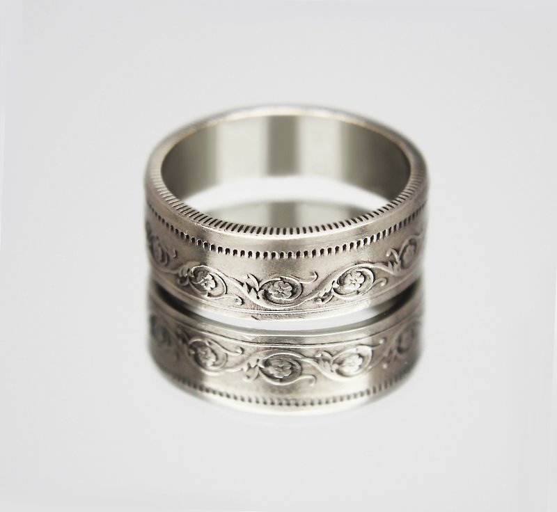Pakistan Coin Ring 50 pais 1981 coin rings for men coin rings for women gift - 戒指 - 其他金属 