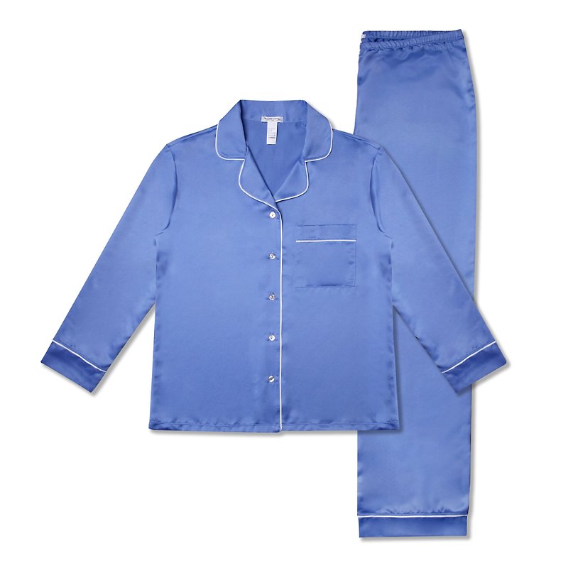 Rachel Pajama Set - 居家服/睡衣 - 其他材质 蓝色
