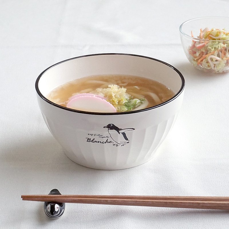 Blanche Salad Bowl L-Size 900ml 15cm Cereal Bowl Grain Food Noodle Made In Japan - 碗 - 塑料 白色