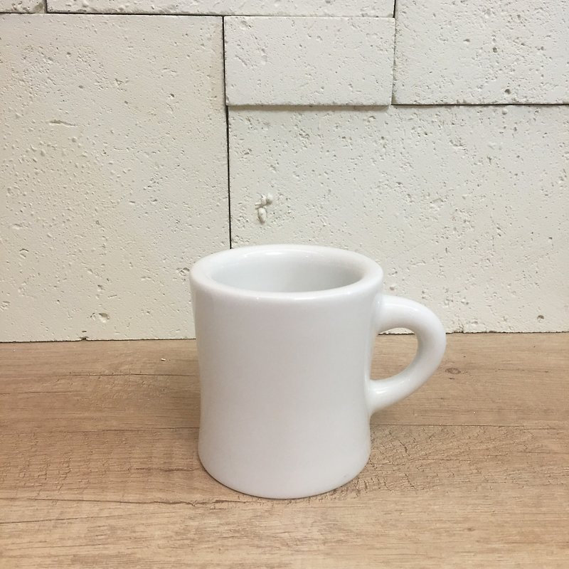 双层小胖杯(纯净白) - 咖啡杯/马克杯 - 瓷 白色