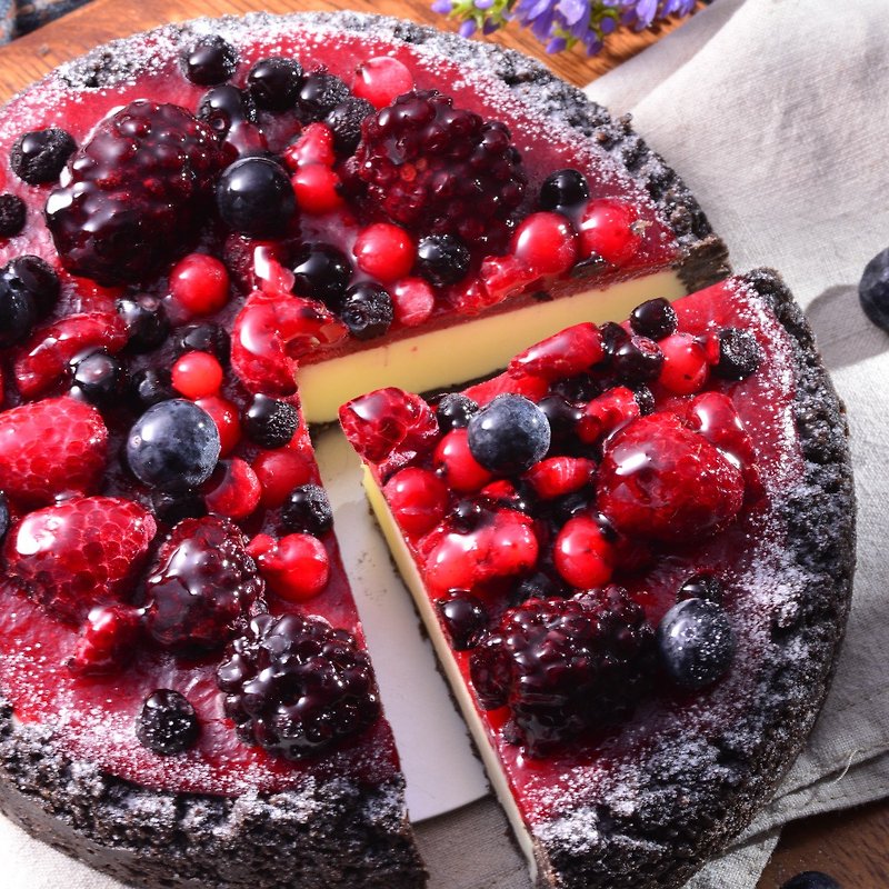 【母亲节后到货】乔伊丝手作甜品　6寸 黑岩莓果起士 - 蛋糕/甜点 - 新鲜食材 