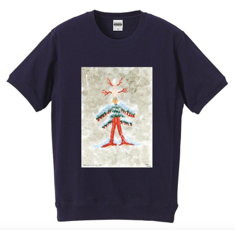 日本艺术家泉启司 艺术T-shirt（男） - 男装上衣/T 恤 - 棉．麻 