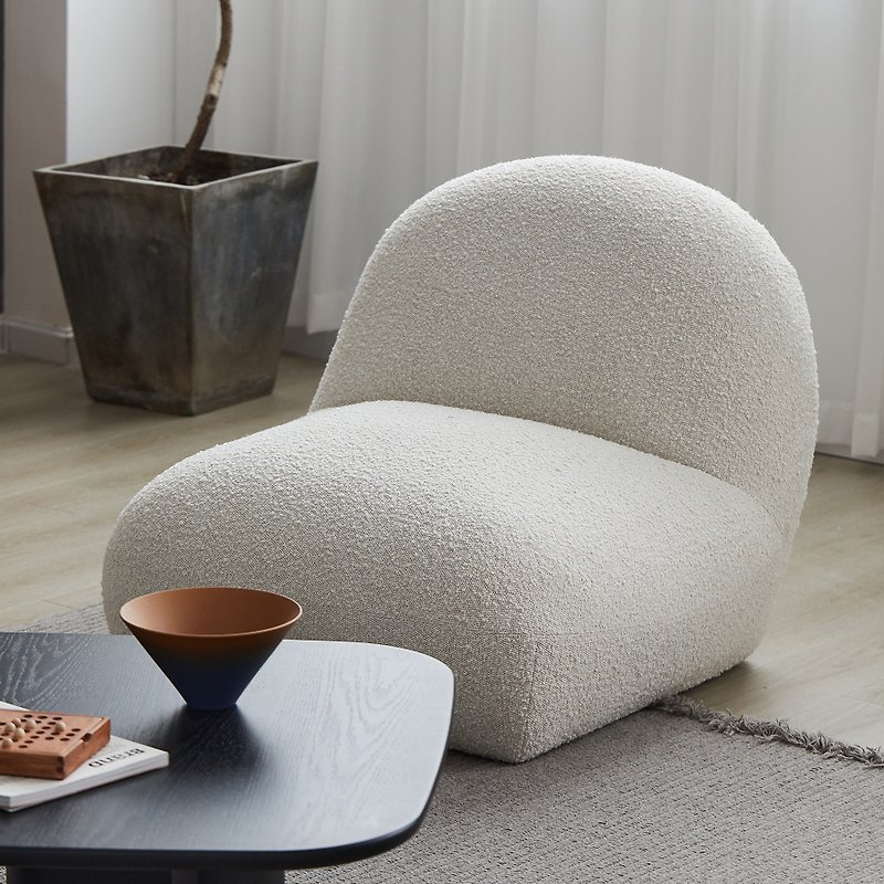 Tangyuan Lounge Chair - 椅子/沙发 - 聚酯纤维 白色