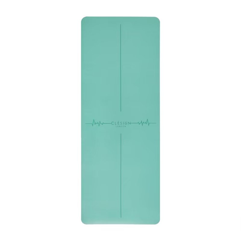 【Clesign】COCO Follow The Heartbeat Mat4.5mm-TidewaterGreen - 瑜珈垫 - 其他材质 绿色