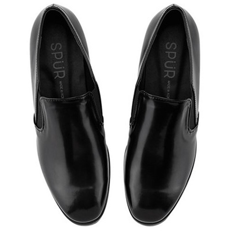 SPUR 流行简单乐福鞋 LF7024 BLACK - 女款牛津鞋/乐福鞋 - 其他材质 