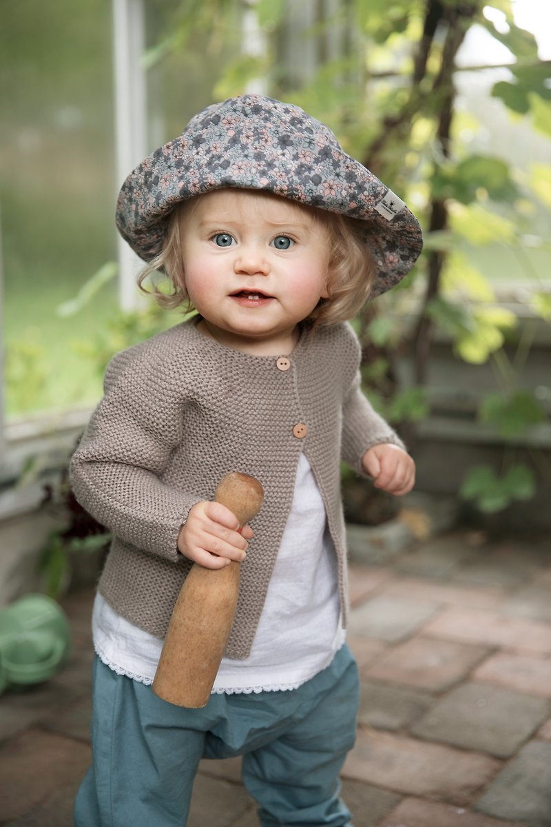 【瑞典ELODIE DETAILS】绑带遮阳帽 Petite Botanic - 帽子 - 棉．麻 多色