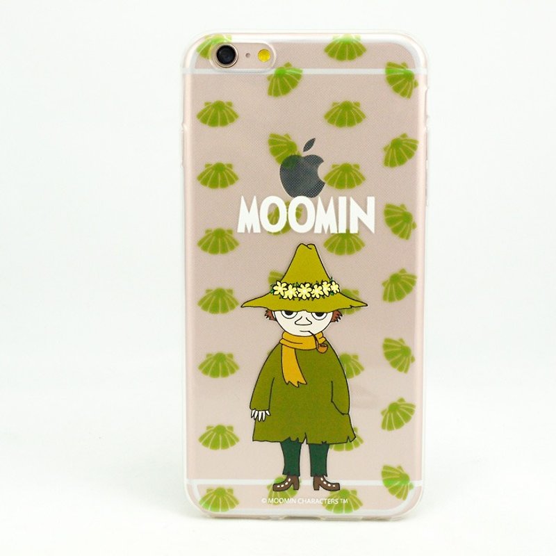 Moomin正版授权-阿金 透明防撞空压手机壳 - 手机壳/手机套 - 硅胶 透明