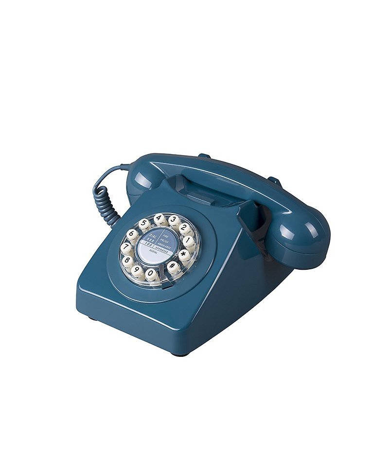 英国Wild & Wolf 1950年代746系列复古经典电话/工业风 (海湾蓝) - 其他 - 塑料 蓝色