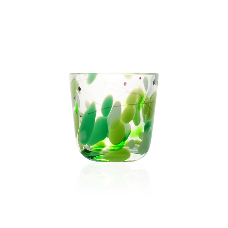 红琉璃 香氛烛杯-春颂 - 香薰/精油/线香 - 玻璃 绿色