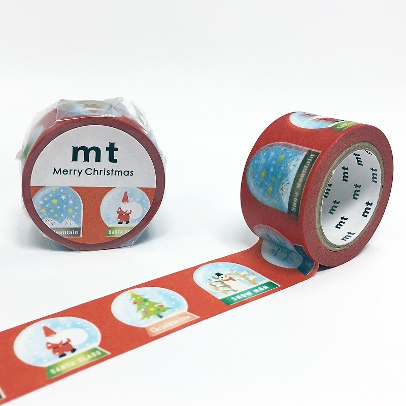 mt 和纸胶带 Christmas【圣诞雪花球 (MTCMAS69)】生产完了 - 纸胶带 - 纸 多色