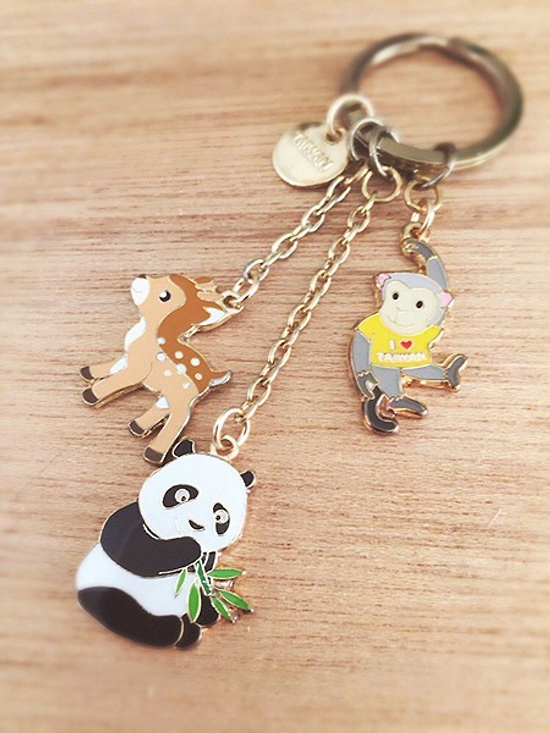 金爱台湾钥匙圈-可爱动物 - 钥匙链/钥匙包 - 其他金属 金色