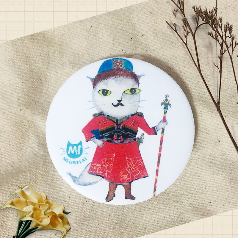 Meowflat 胸章/徽章/别针|旅行猫系列 - 徽章/别针 - 塑料 