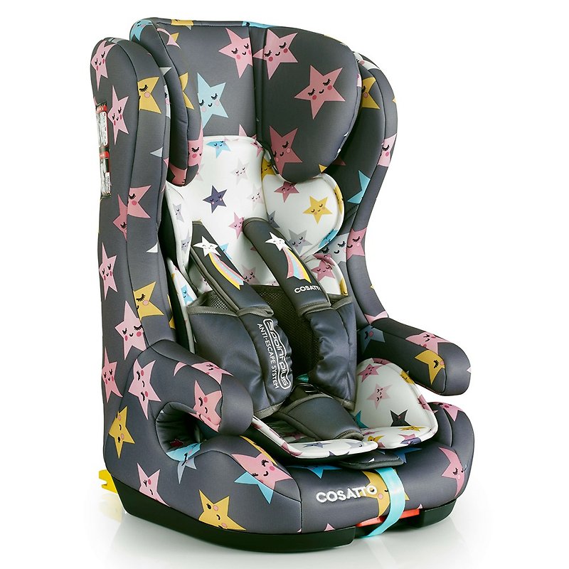 英国 Cosatto Hubbub sofix 汽车安全座椅 –  Happy Hush Stars - 儿童家具 - 其他材质 粉红色