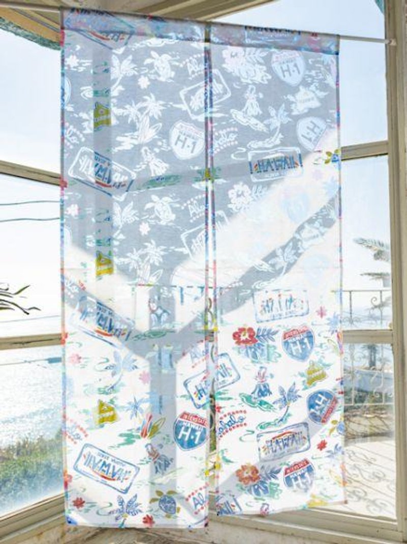 Pop HAWAII Art NOREN Door Slit Curtain - 门帘/门牌 - 其他材质 