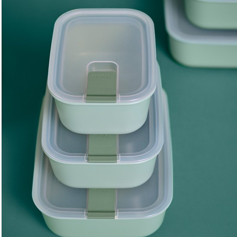 荷兰 Mepal EasyClip 轻巧盖密封保鲜盒三件组 - 便当盒/饭盒 - 其他材质 多色