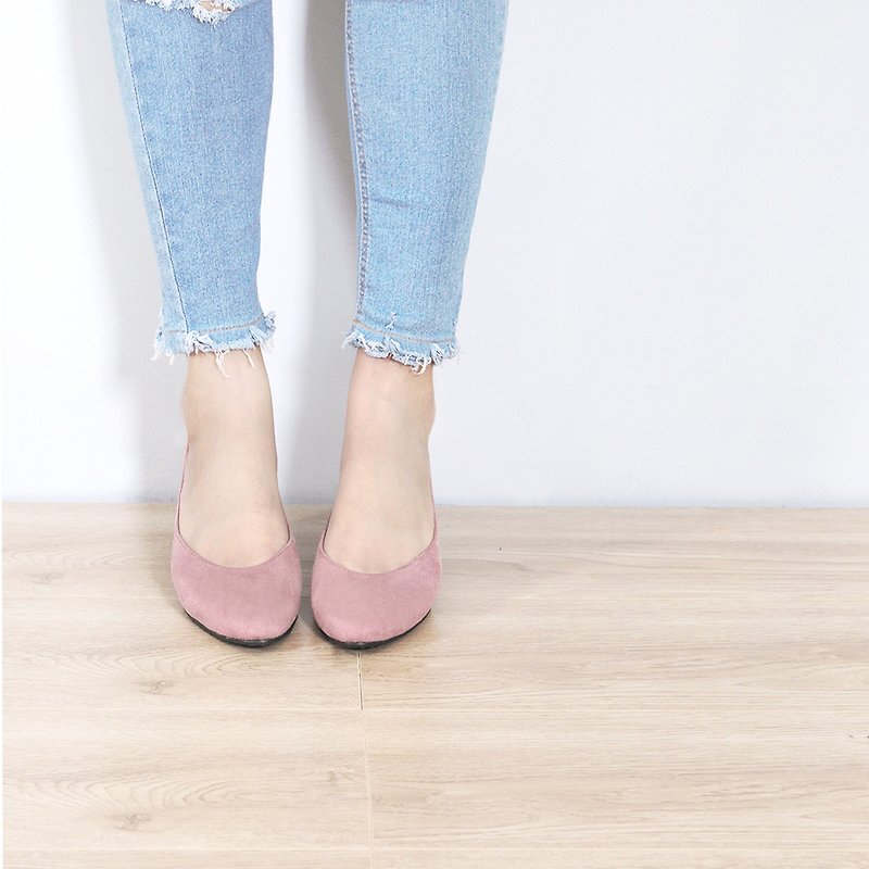 AKi Sweet Lilac (淡藕粉) Heels | WL - 芭蕾鞋/娃娃鞋 - 其他人造纤维 粉红色