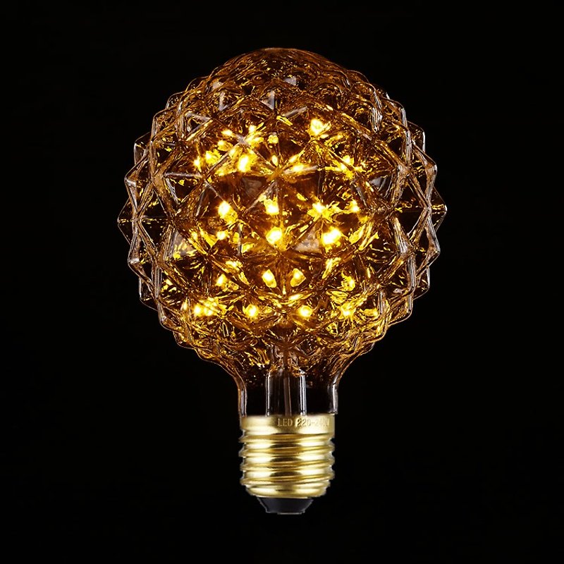 LED·花火灯泡·凤梨·波萝灯泡│Good Form·好造形 - 灯具/灯饰 - 玻璃 黄色