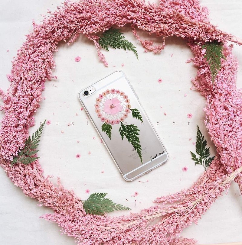 Dream Catcher Phone Case • Handpressed Flower - 手机壳/手机套 - 植物．花 多色