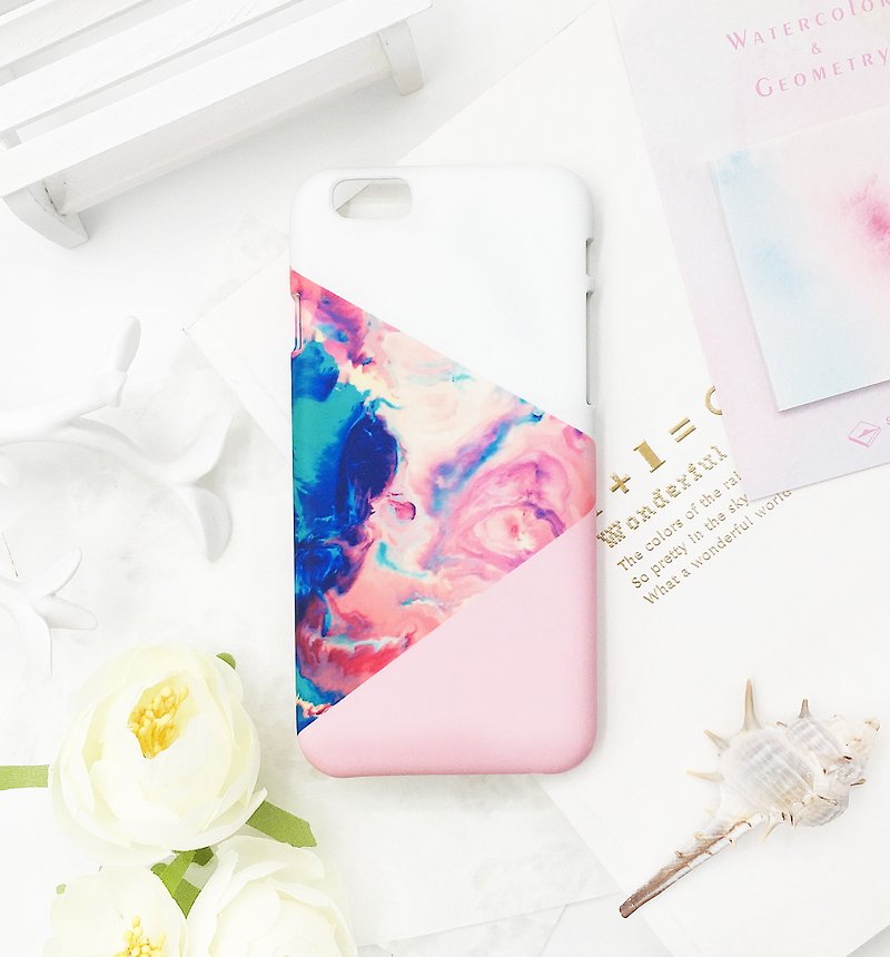 极简主义-迷幻-iPhone原创手机壳/保护套 - 手机壳/手机套 - 塑料 粉红色