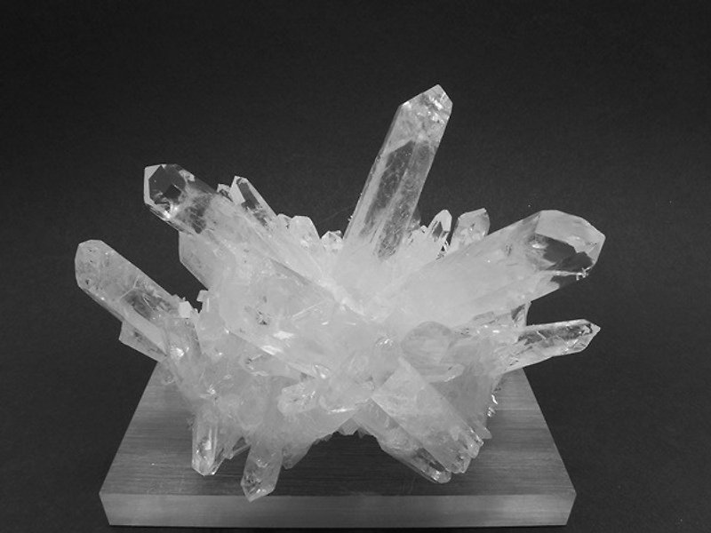 特级天然冰种白晶簇  Crystal Cluster - 其他 - 宝石 白色