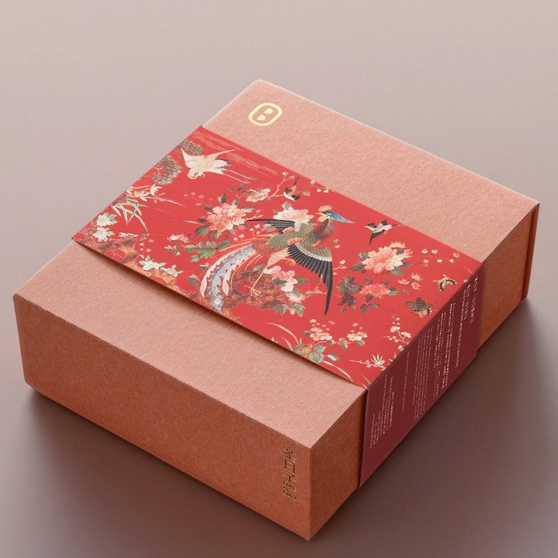 【茶包礼盒】吉光祥羽礼盒 | 2罐入 企业赠礼/年节礼盒 - 茶 - 新鲜食材 红色