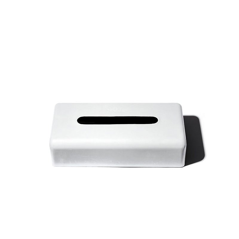 PLAIN TISSUE BOX White 复古工业风钢制纸巾盒 限量版-白色 - 纸巾盒 - 其他金属 白色