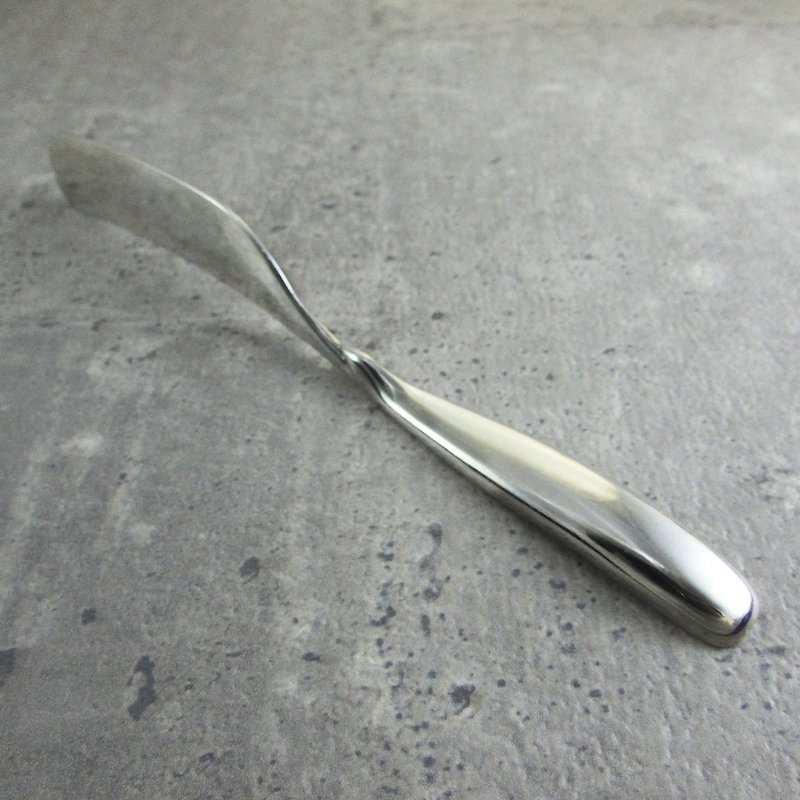 butter knife_银器奶油刀 925银 限量 设计师 订制 珠宝 餐具 - 餐刀/叉/匙组合 - 银 银色